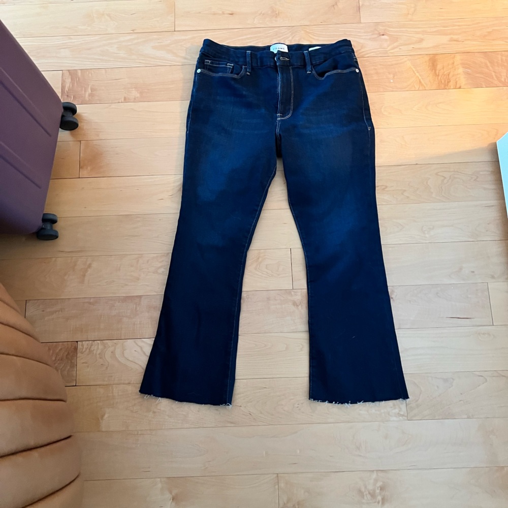 Frame Le crop mini boot
